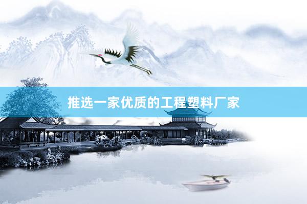 推选一家优质的工程塑料厂家